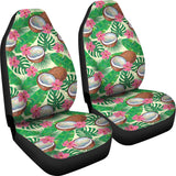Coconut Pattern Print Design 01 Universal Fit Car Seat Covers