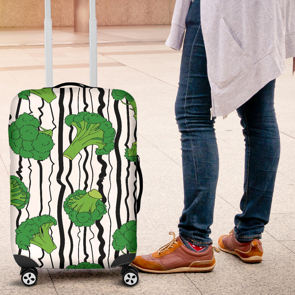 Cool Broccoli Pattern Luggage Covers