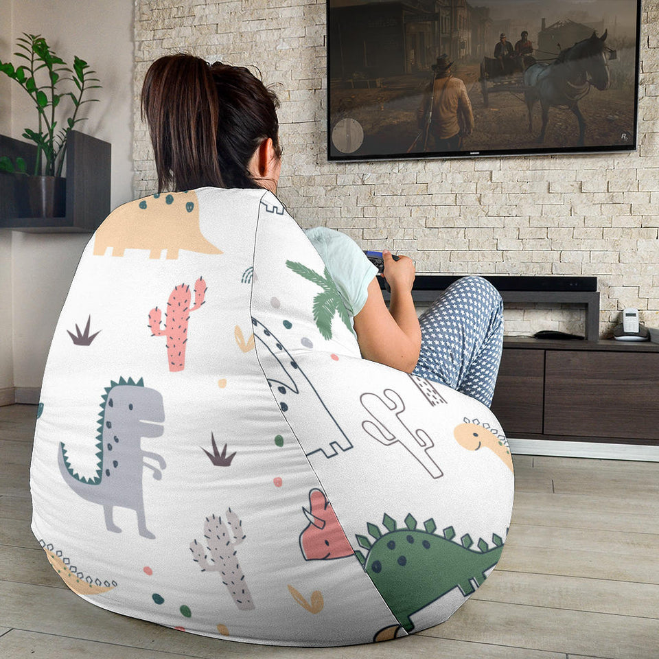 Cute Cartoon Dinosaurs Tree Pattern Bean Bag Cover