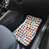 Sun Glasses Pattern Print Design 03 Front Car Mats