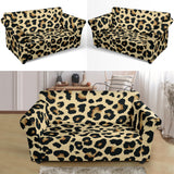 Leopard Print Design Pattern Loveseat Couch Slipcover