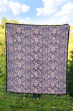 Indian Batik Style Pattern Premium Quilt