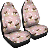 Cute Unicorn Pug Pattern Universal Car Seat Covers