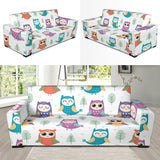 Cute Owl Pattern Sofa Slipcover
