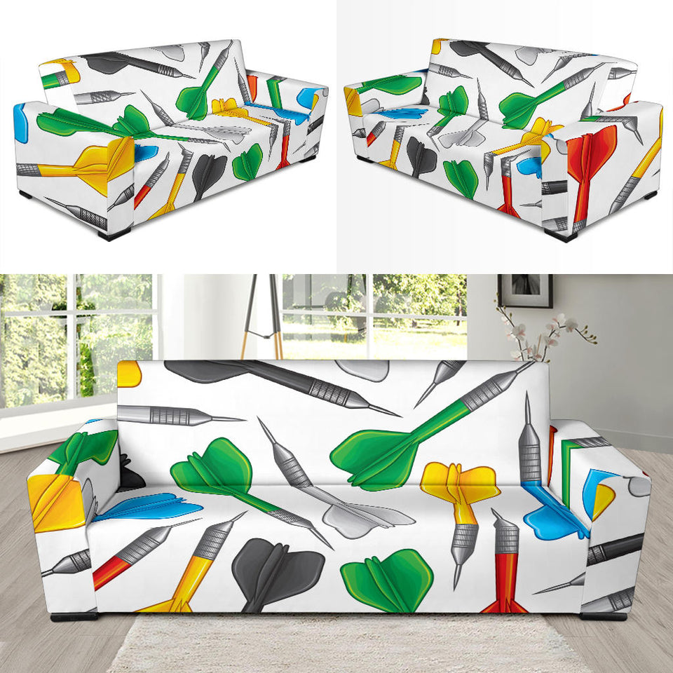 Darts Pattern Print Design 03 Sofa Slipcover