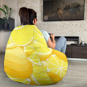 Lemon Pattern Bean Bag Cover