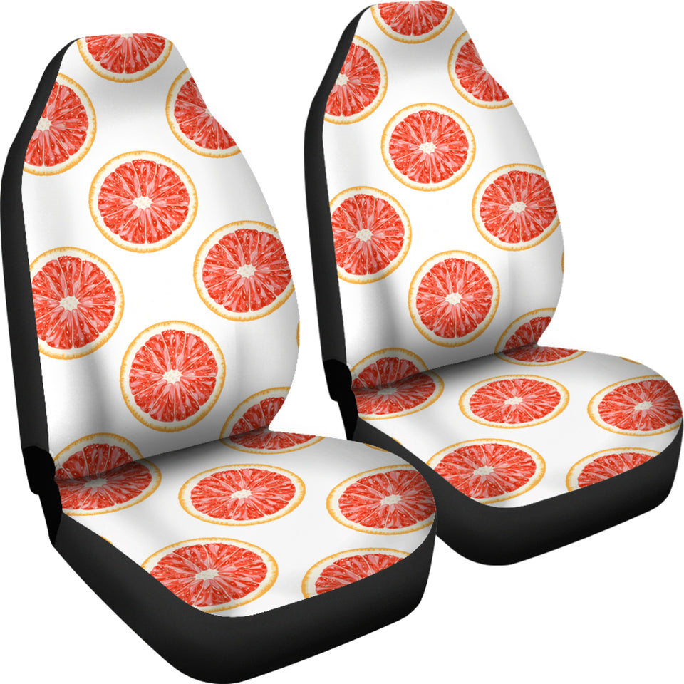 Grapefruit Pattern Universal Fit Car Seat Covers