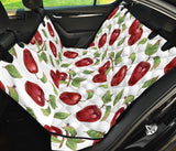 Red Apples Pattern Dog Car Seat Covers