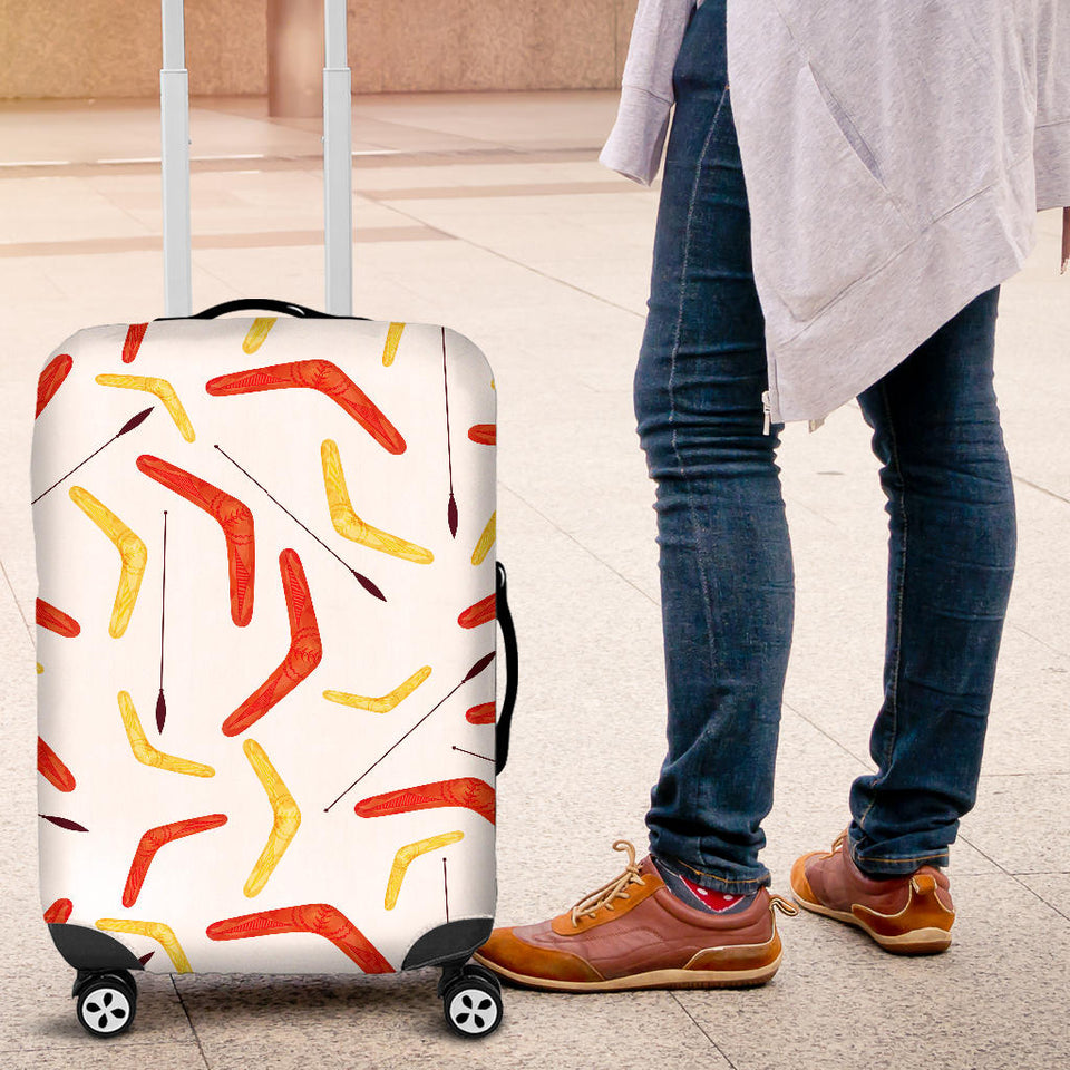 Waterclor Boomerang Australian Aboriginal Ornament Luggage Covers