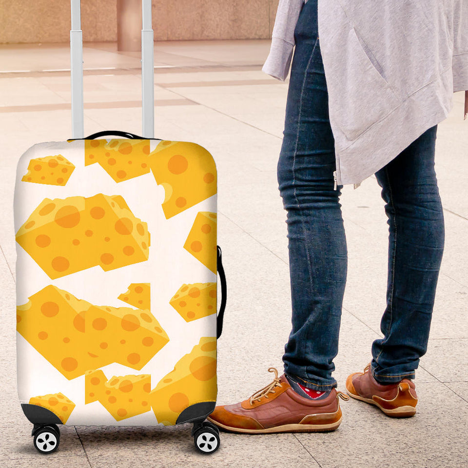 Cheese Slice Pattern Luggage Covers