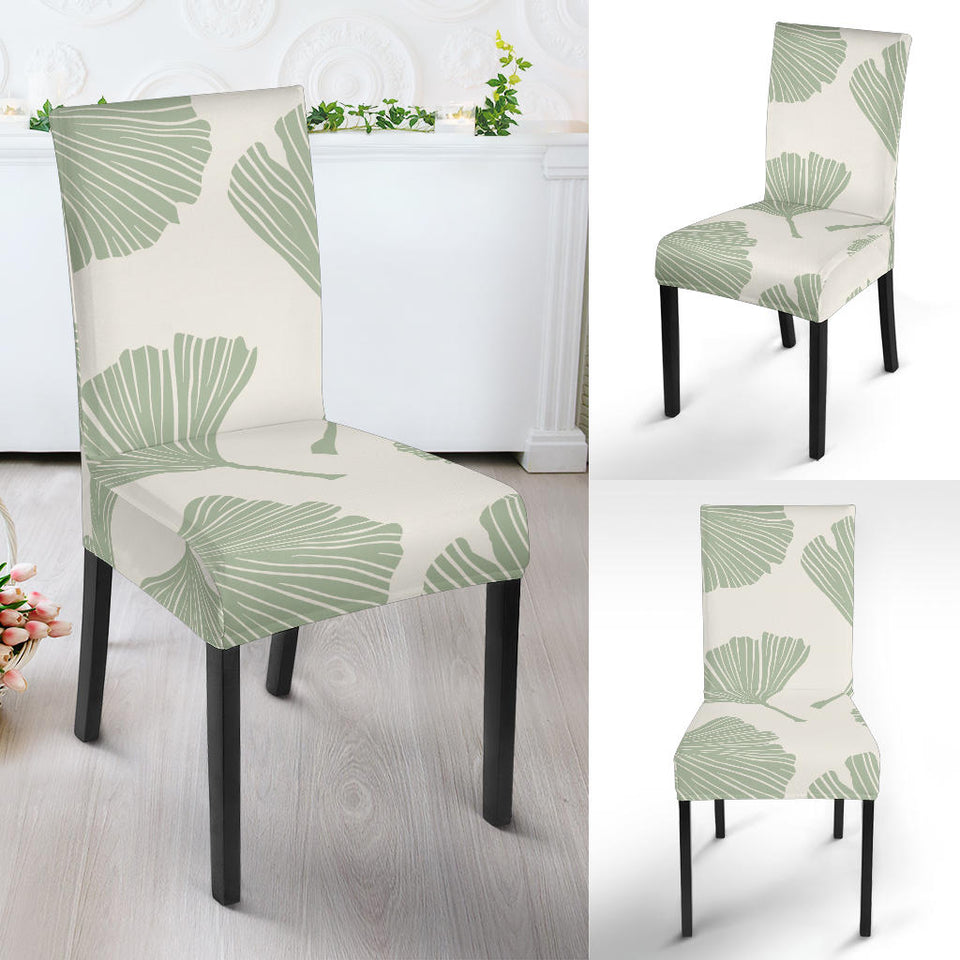 Ginkgo Leaves Pattern Dining Chair Slipcover