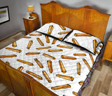 French fries potato pattern Quilt Bed Set