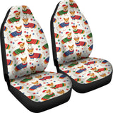 Corgi Christmas Pattern Universal Fit Car Seat Covers
