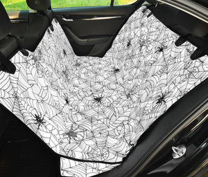 Spider Web Cobweb Pattern Dog Car Seat Covers