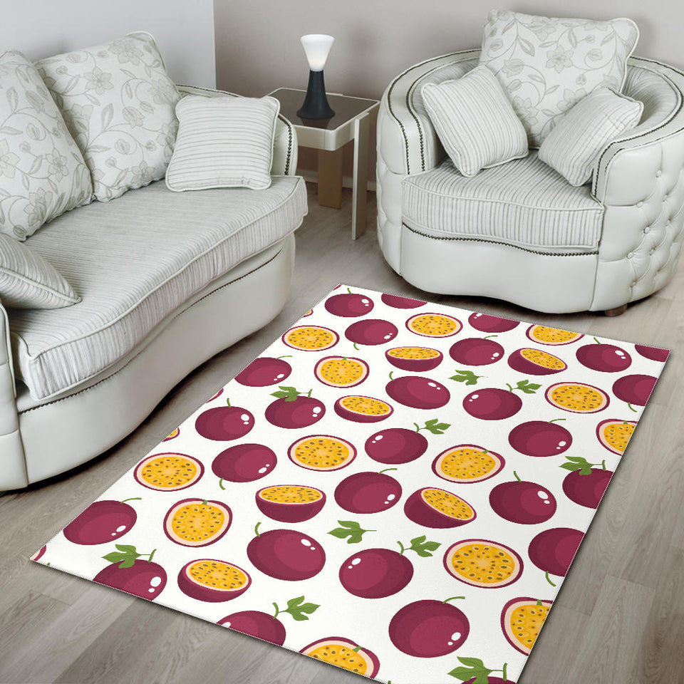 Passion Fruit Design Pattern Area Rug