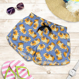 Guinea Pig Pattern Print Design 02 Women Shorts