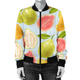 Guava Design Pattern Women'S Bomber Jacket