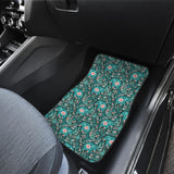 Elephants Jungle Pattern Front Car Mats