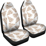 Hand Drawn Pizza Pattern  Universal Fit Car Seat Covers