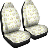 Cute Cartoon Frog Baby Pattern Universal Fit Car Seat Covers