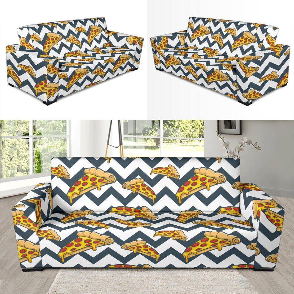 Pizza Design Pattern Sofa Slipcover