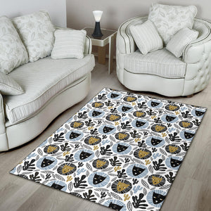 Lion Pattern Print Design 05 Area Rug