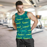 Crocodile pattern Men Tank Top
