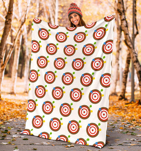 Darts Pattern Print Design 04 Premium Blanket