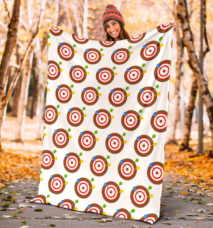 Darts Pattern Print Design 04 Premium Blanket