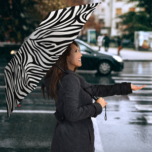 Zebra Skin Pattern Umbrella