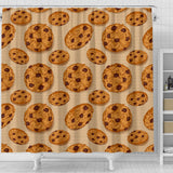 Cookie Pattern Shower Curtain Fulfilled In US