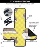 Cute Hamster pattern Chair Cover Protector