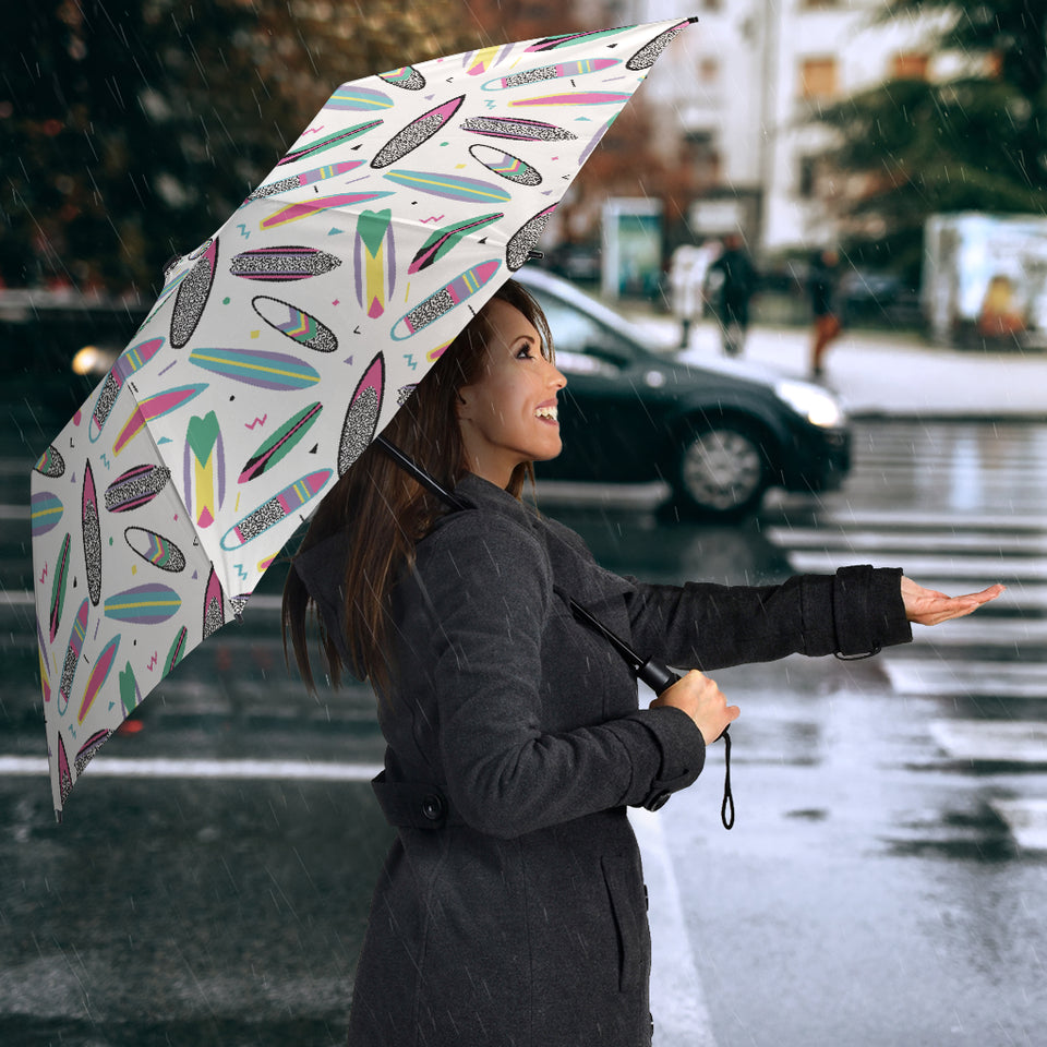 Surfboard Pattern Print Design 04 Umbrella