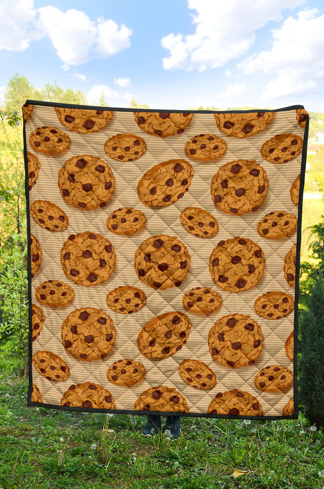 Cookie Pattern Premium Quilt