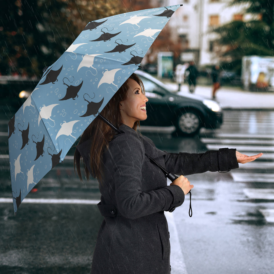 Stingray Pattern Print Design 03 Umbrella