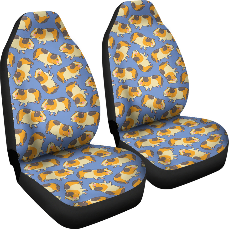 Guinea Pig Pattern Print Design 02 Universal Fit Car Seat Covers