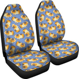 Guinea Pig Pattern Print Design 02 Universal Fit Car Seat Covers