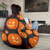 Halloween Pumpkin Pattern Bean Bag Cover