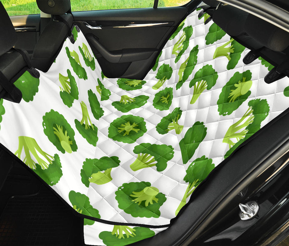 Cute Broccoli Pattern Dog Car Seat Covers