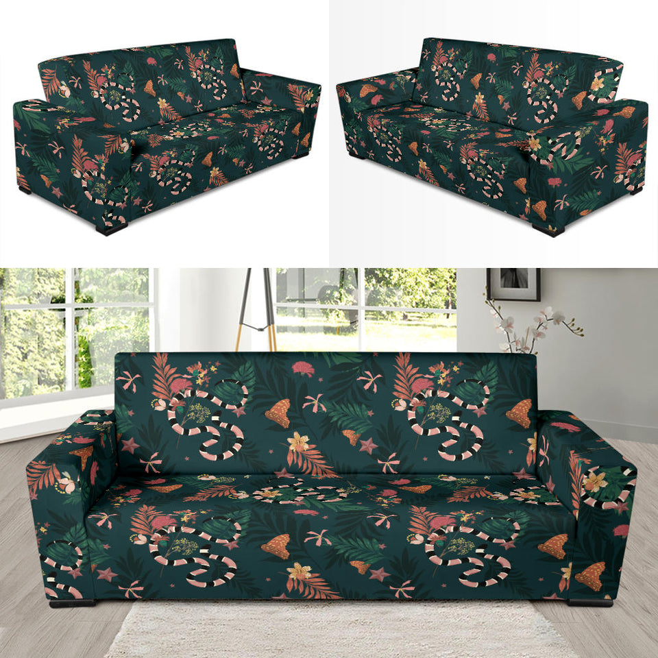 Snake Forest Pattern Sofa Slipcover