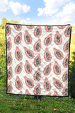 Papaya Pattern Premium Quilt