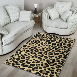 Leopard Print Design Pattern Area Rug