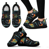 Bowling balls flame pattern Sneakers Pillow