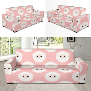Cute Sheep Pattern Sofa Slipcover