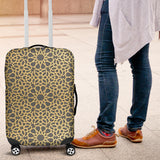 Arabic Star Gold Pattern Luggage Covers