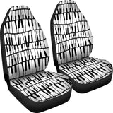 Piano Pattern Print Design 03 Universal Fit Car Seat Covers