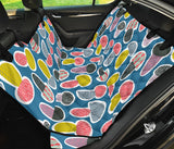 Colorful Mushroom Design Pattern Dog Car Seat Covers
