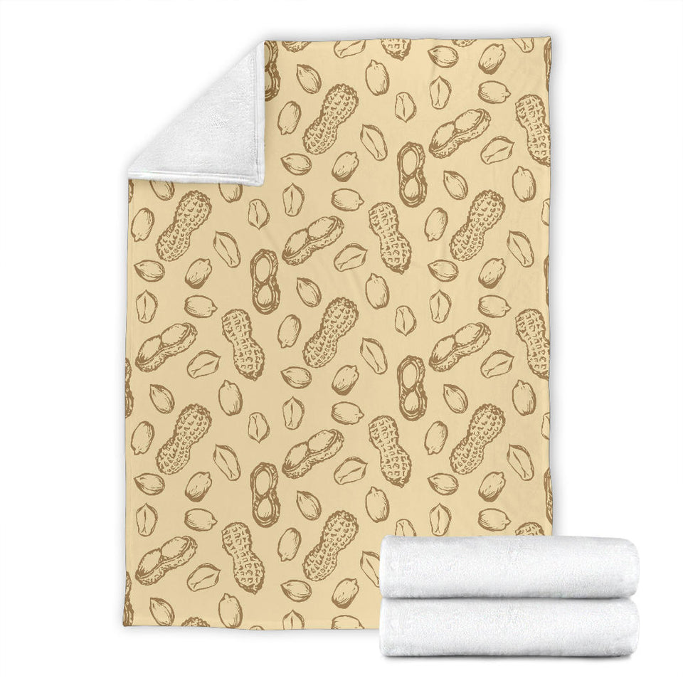 Hand Drawn Peanuts Pattern Premium Blanket