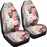 Pig Pattern Print Design 02 Universal Fit Car Seat Covers