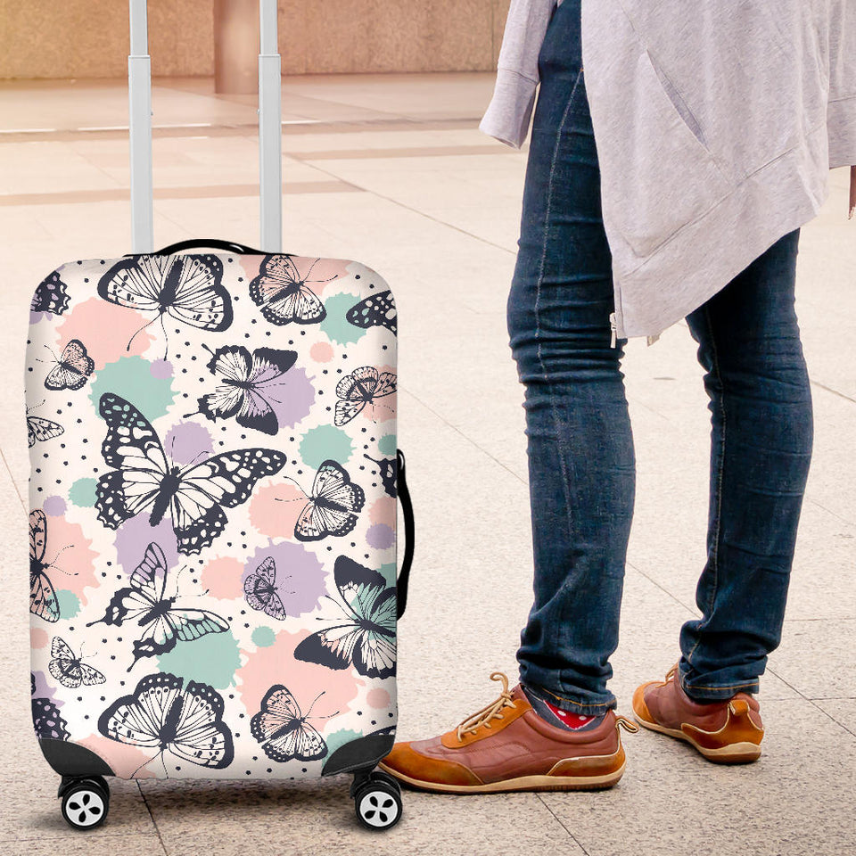 Butterfly Pattern Luggage Covers